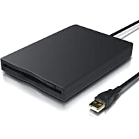 Los mejores  - CSL - Disquetera Externa - Lector USB de Disquetes Floppy Disk Drive FDD - 1-44 MB - 3-5 Pulgadas - Unidad Portátil…